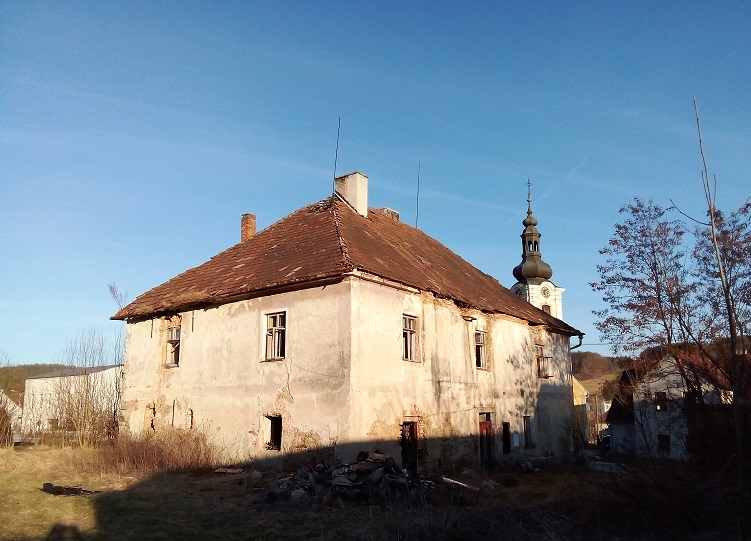 ½ Bývalé fary Čiměř u Jindřichova Hradce, pozemek 226