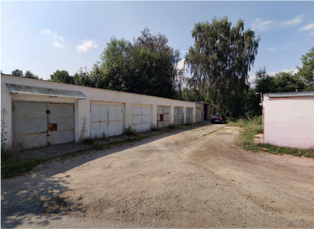 Přízemní zděná garáž, Vesec u Liberce