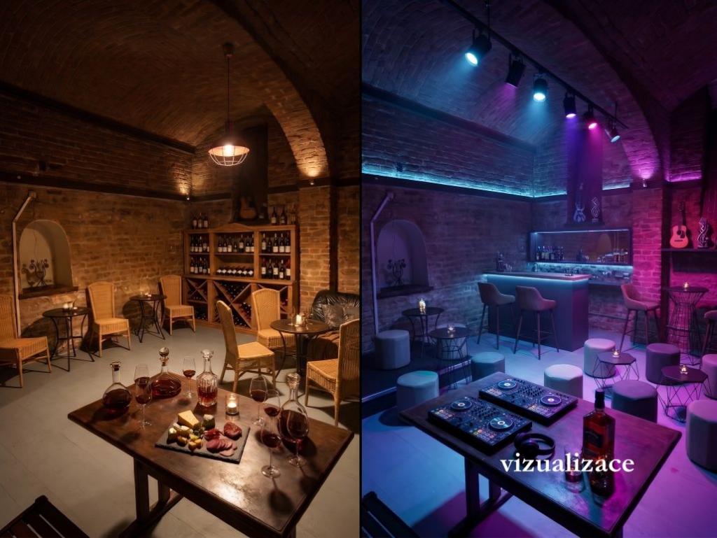 Prodej výjimečných sklepních prostor 122 m², Praha 3