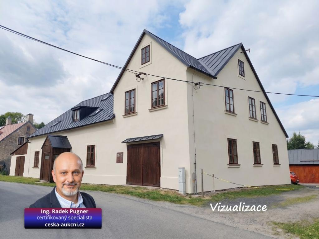Rodinný dům (293 m2), pozemek 484 m2,  Vejprty – Nové Zvolání, okr. Chomutov